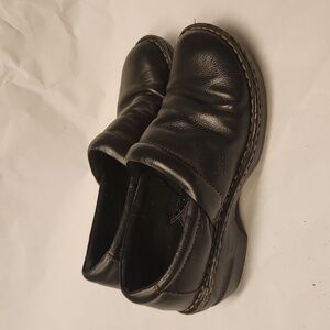 Boc Shoes Womens Size 9.5 Leather Black Slip On